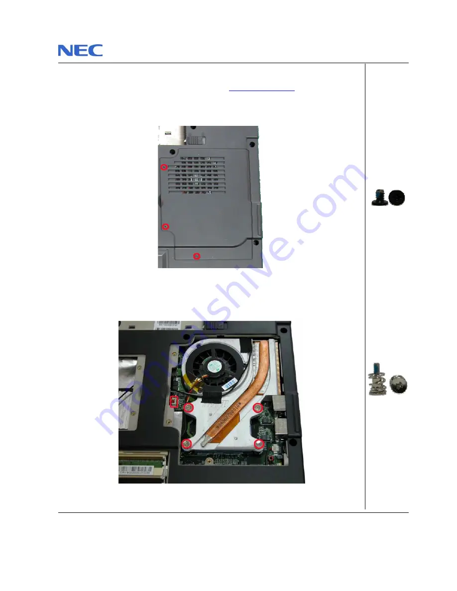 Packard Bell NEC Versa E680 Disassembly Manual Download Page 10