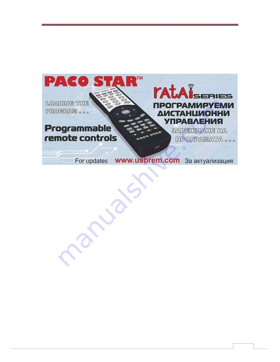 Pacostar Ratai IRPR2000 User Manual Download Page 1