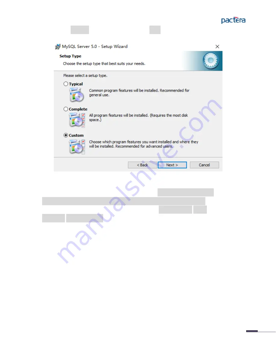 Pactera MARS Installation Manual Download Page 8