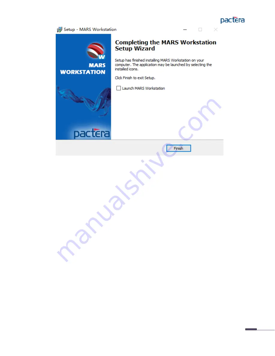 Pactera MARS Installation Manual Download Page 31