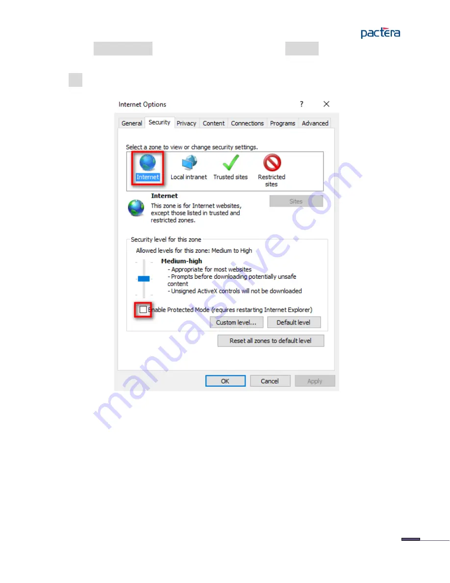 Pactera MARS Installation Manual Download Page 47