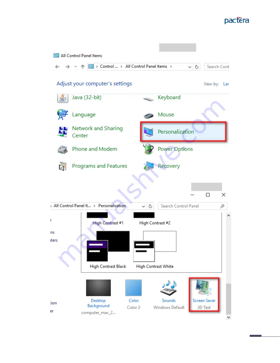 Pactera MARS Installation Manual Download Page 62