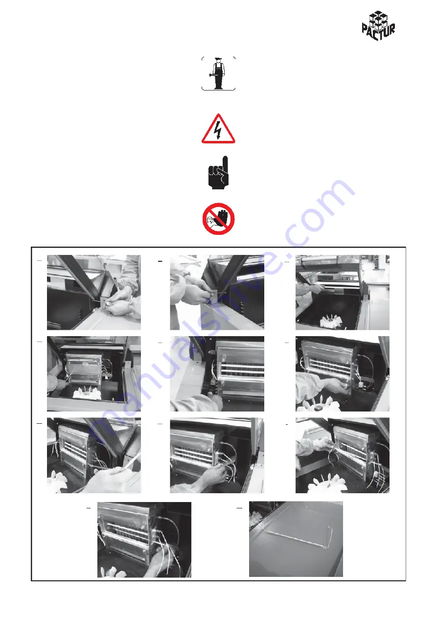 PACTUR LADY PACK INFRARED 550 Use And Maintenance Manual Download Page 32