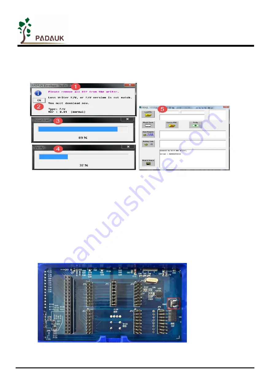 PADAUK 5S-P-003 User Manual Download Page 15