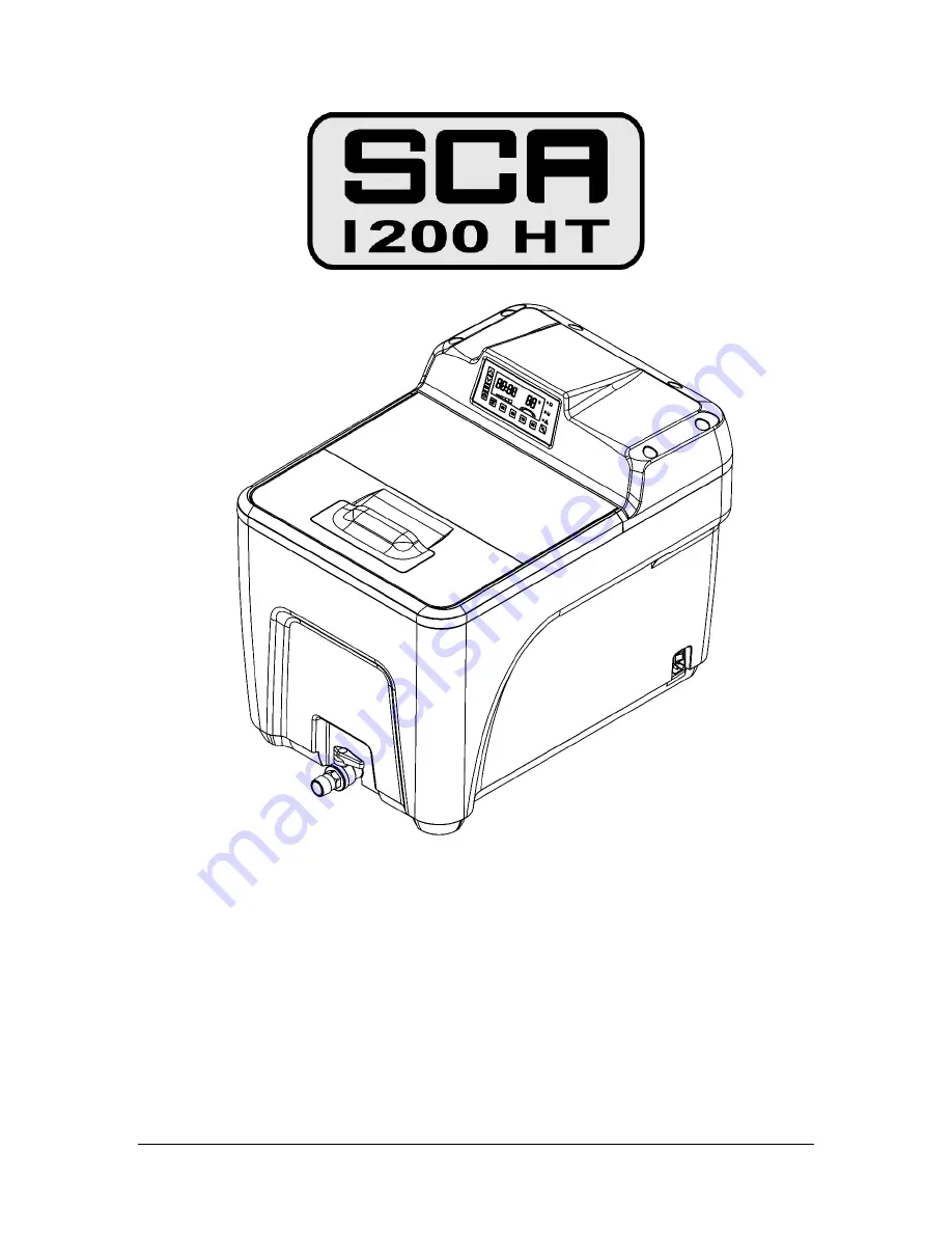 PADT SCA 1200 HT Скачать руководство пользователя страница 1