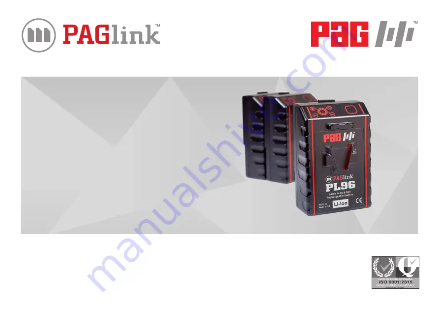 PAG PAGlink 9303 User Manual Download Page 1