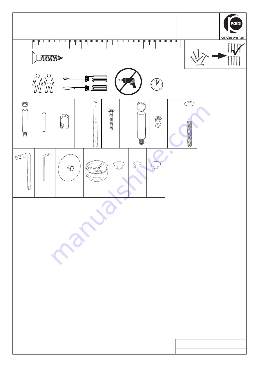 PAIDI TIAGO 239 6011 Instructions Manual Download Page 3