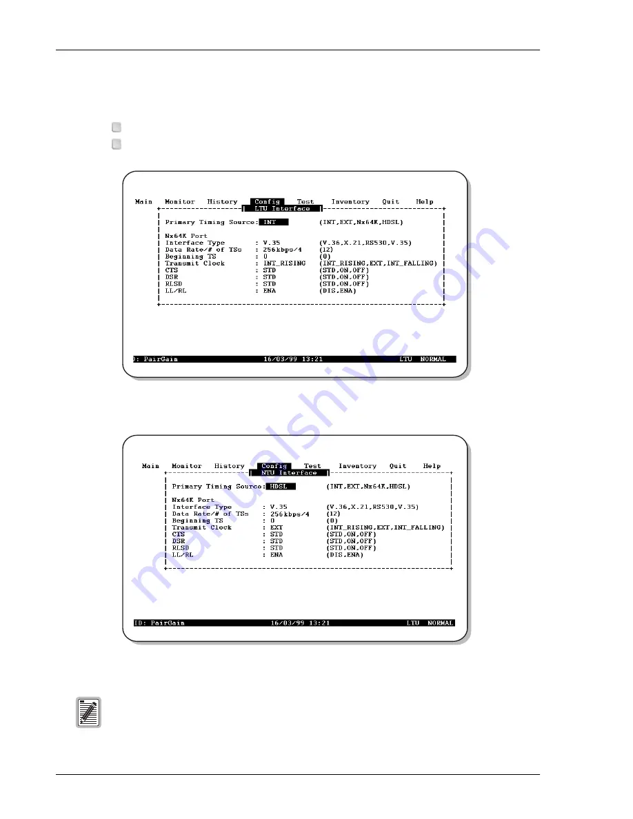 PairGain HiGain-ETSI RS UTU 712 Скачать руководство пользователя страница 44