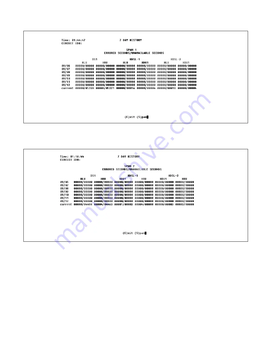 PairGain HLU-231 Manual Download Page 39