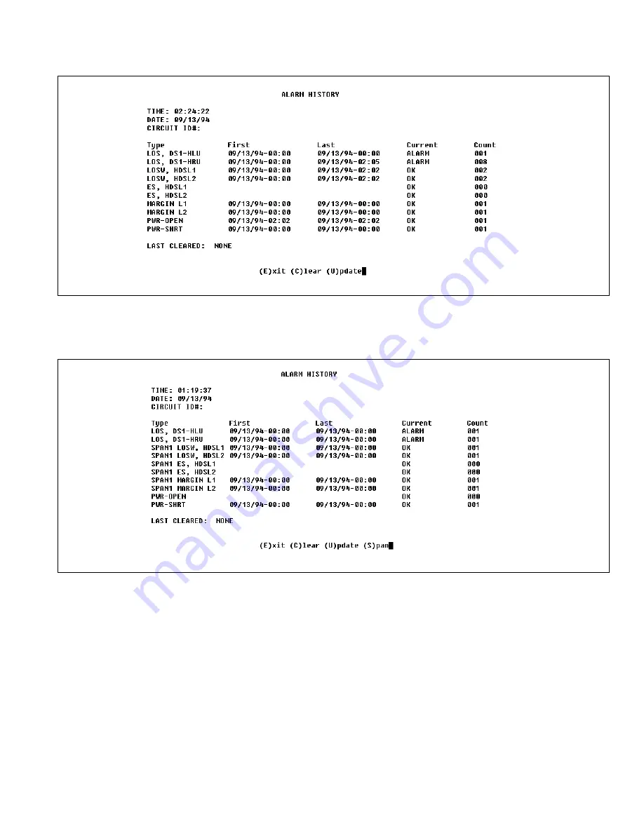 PairGain HLU-231 Manual Download Page 41