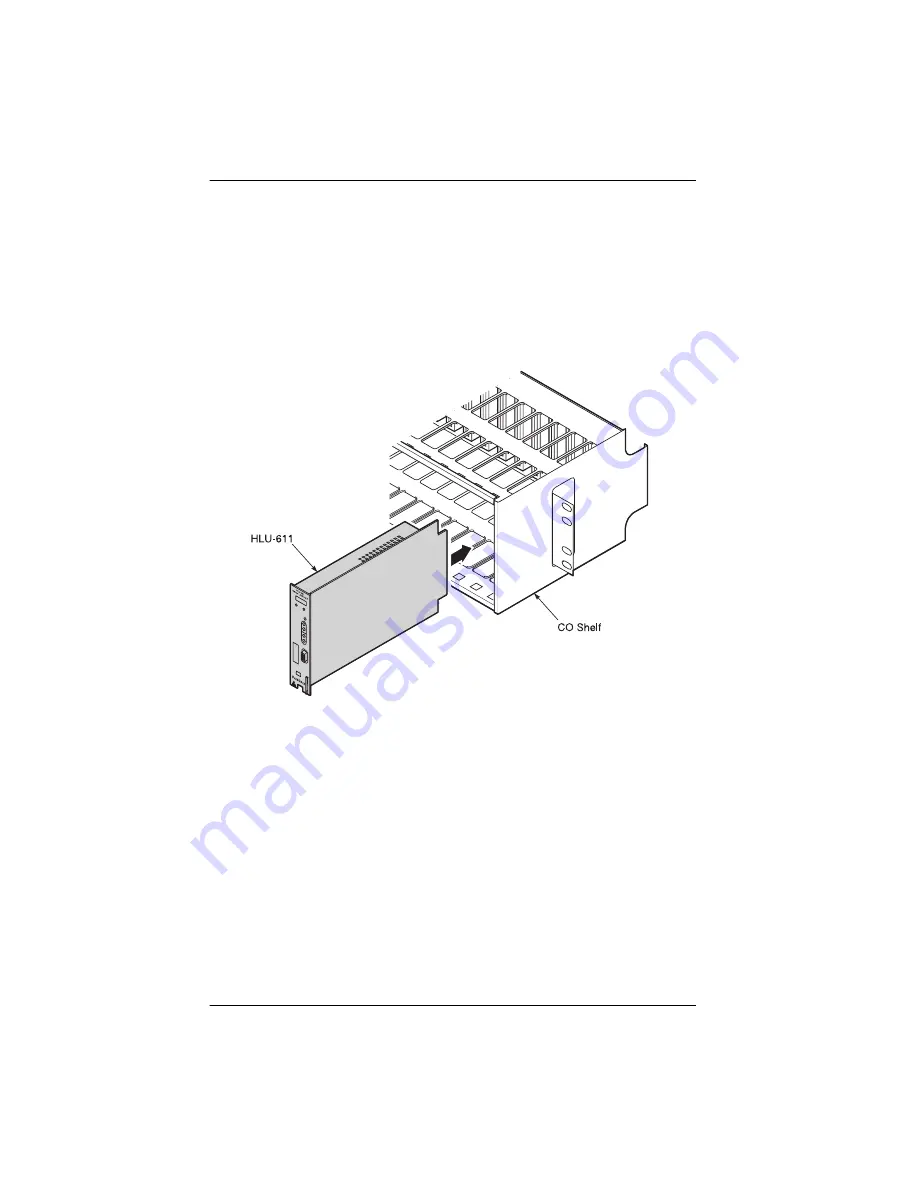 PairGain HLU-611 Quick Installation Manual Download Page 8