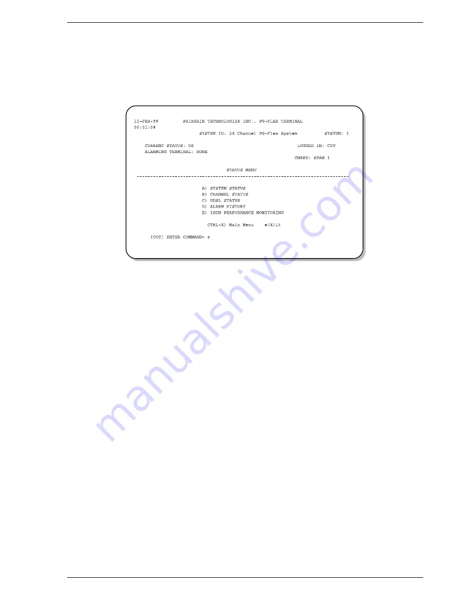 PairGain PG-Flex FLL-712 User Manual Download Page 33