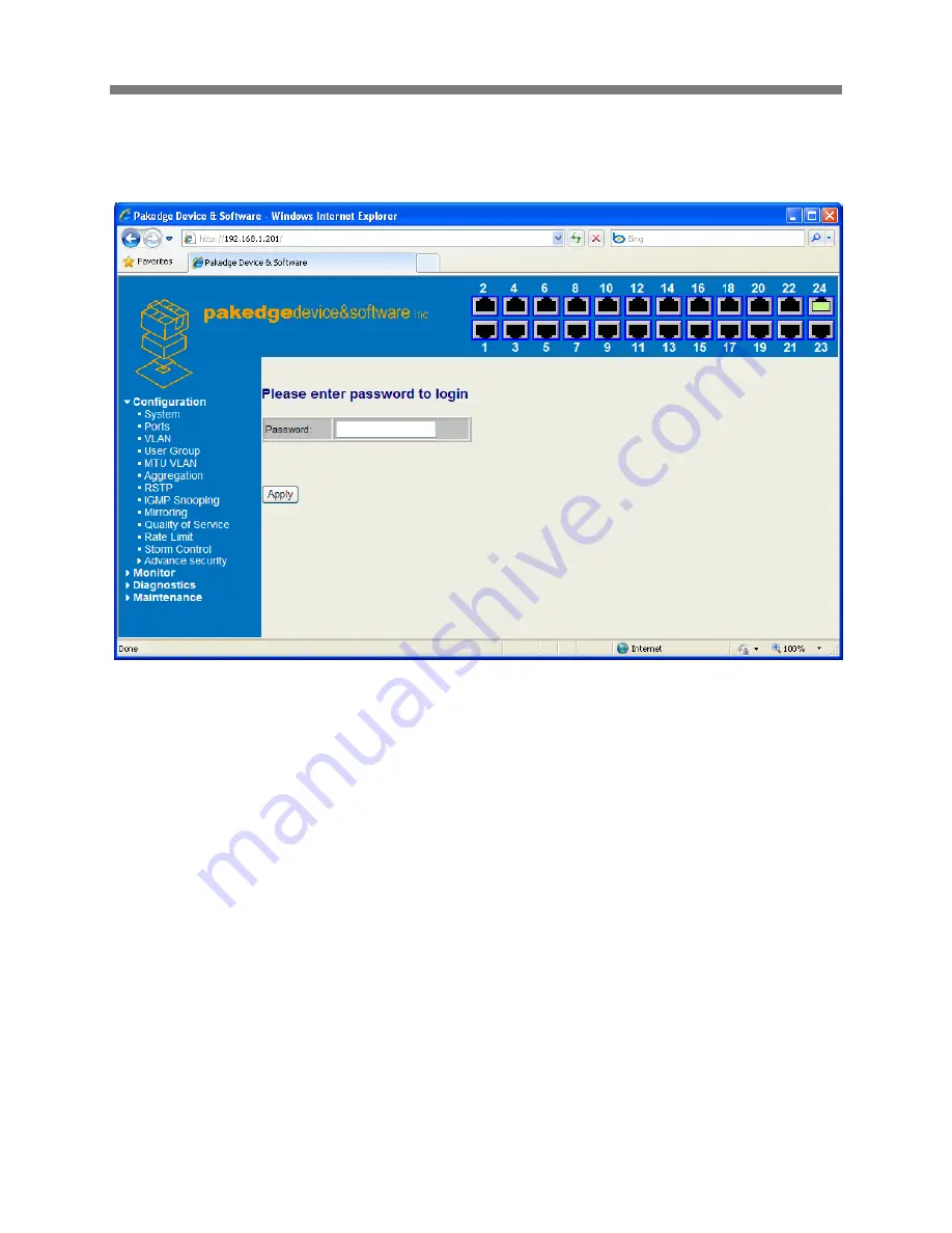 Pakedge Device & Software SW24-GBP User Manual Download Page 16