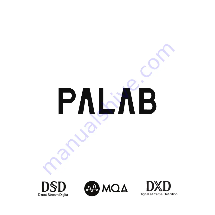 PALAB DAC-M1 Скачать руководство пользователя страница 1