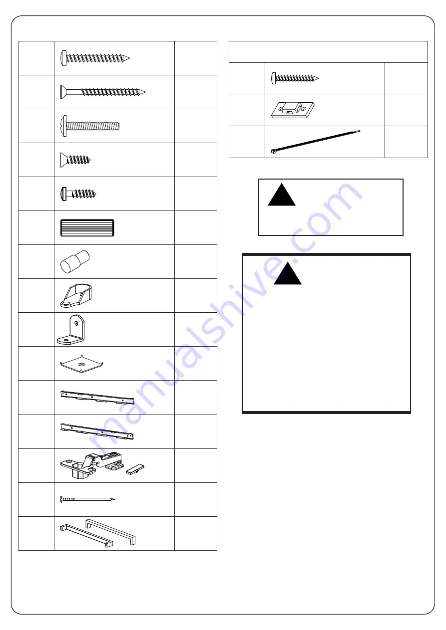 Palace Imports COSMO 7113 Assembly Instructions Manual Download Page 4