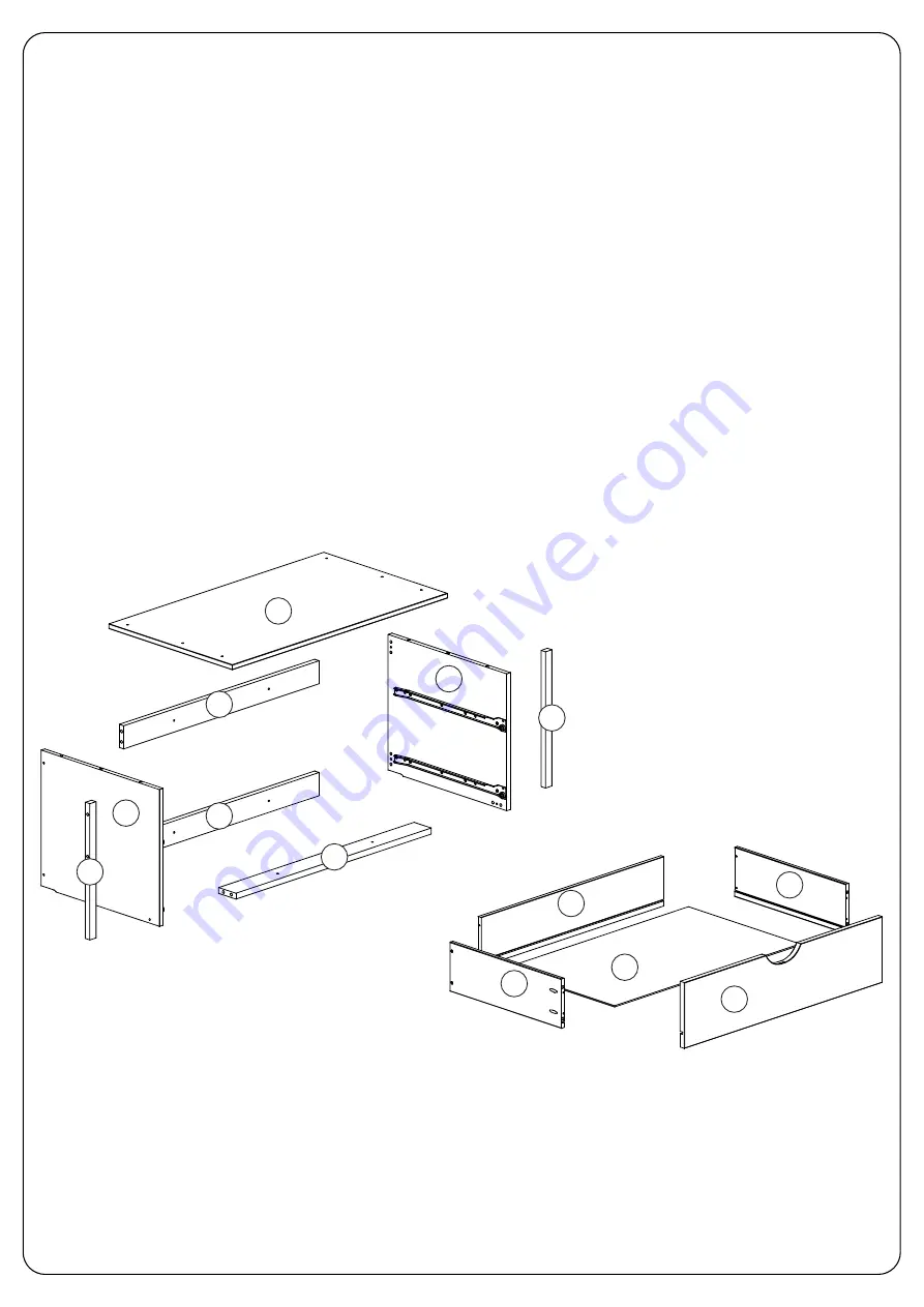 Palace Imports KYLE 8021 Assembly Instructions Manual Download Page 3