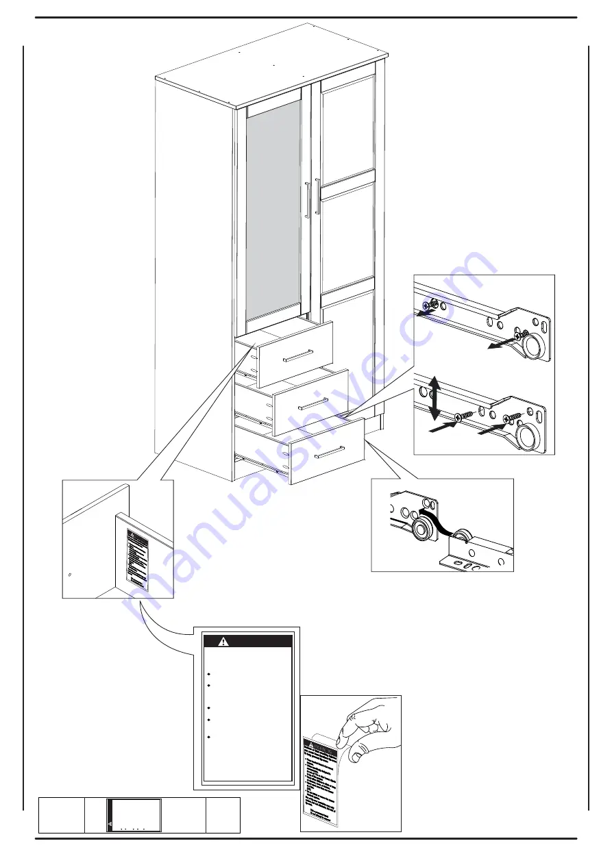 Palace Imports METRO 7101 Assembly Instructions Manual Download Page 8