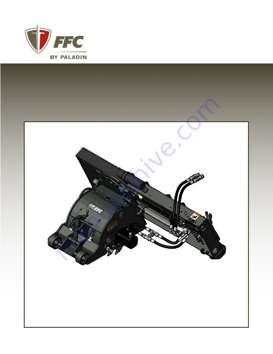 paladin FFC LAF5412 Operator And Parts Manual Download Page 1