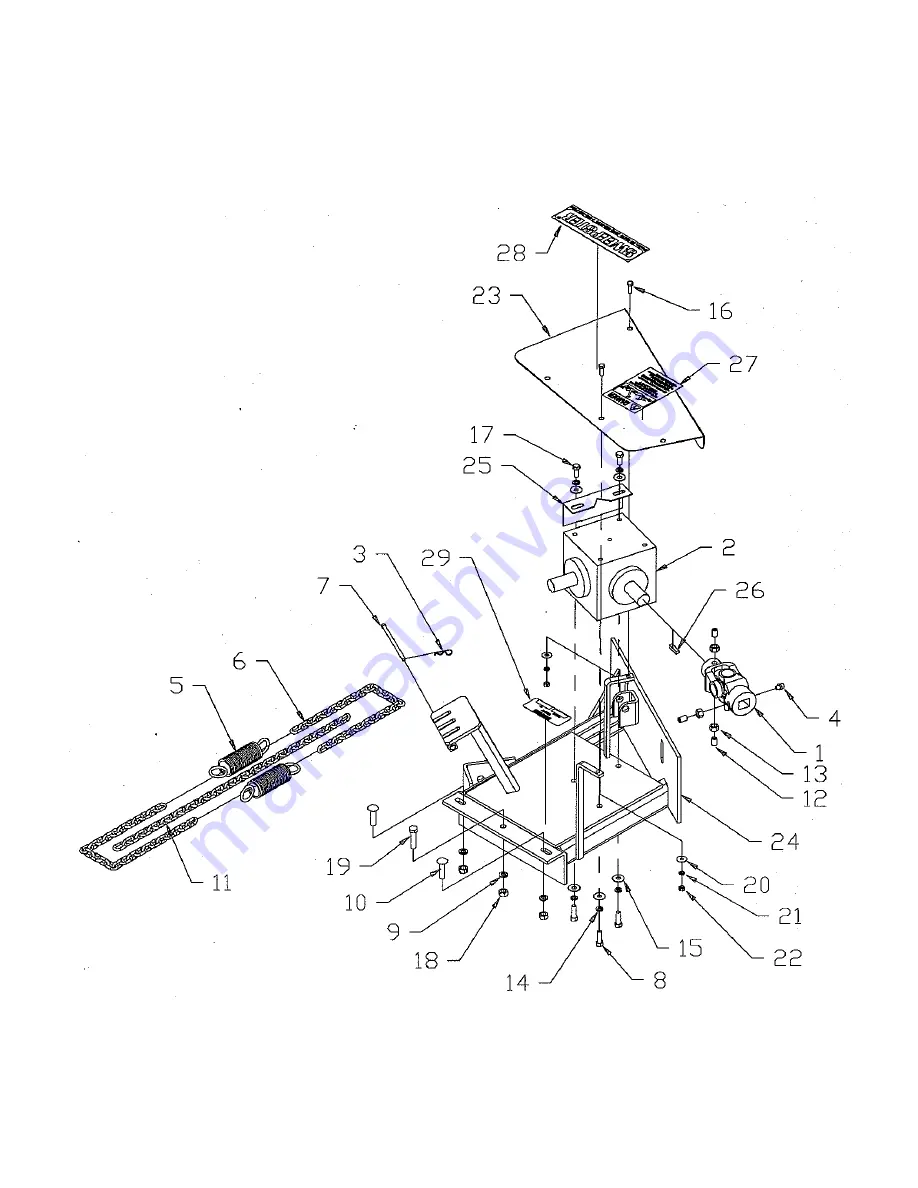 paladin Sweepster CTM4800 Operator And Parts Manual Download Page 33