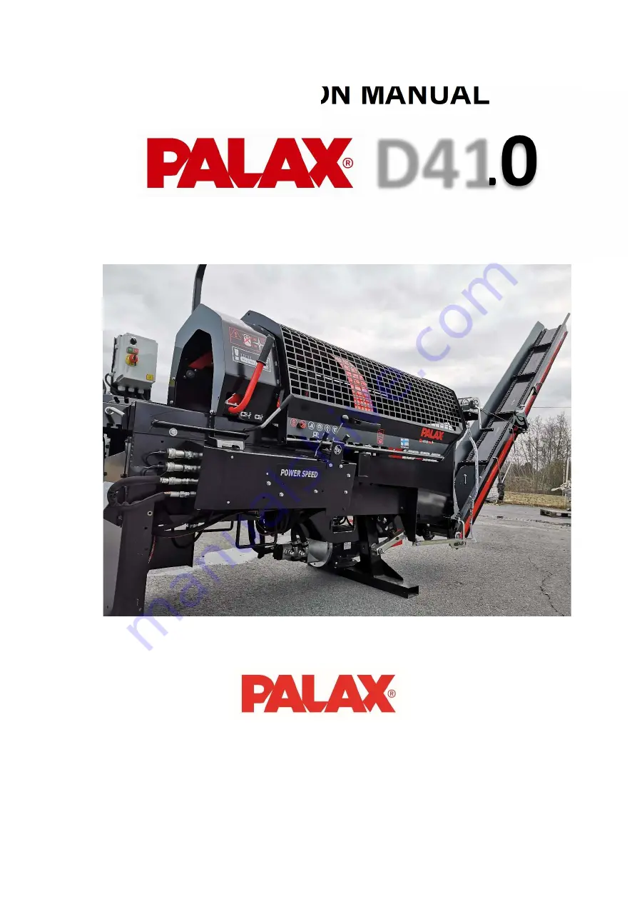 Palax D410 Series Instruction Manual Download Page 1