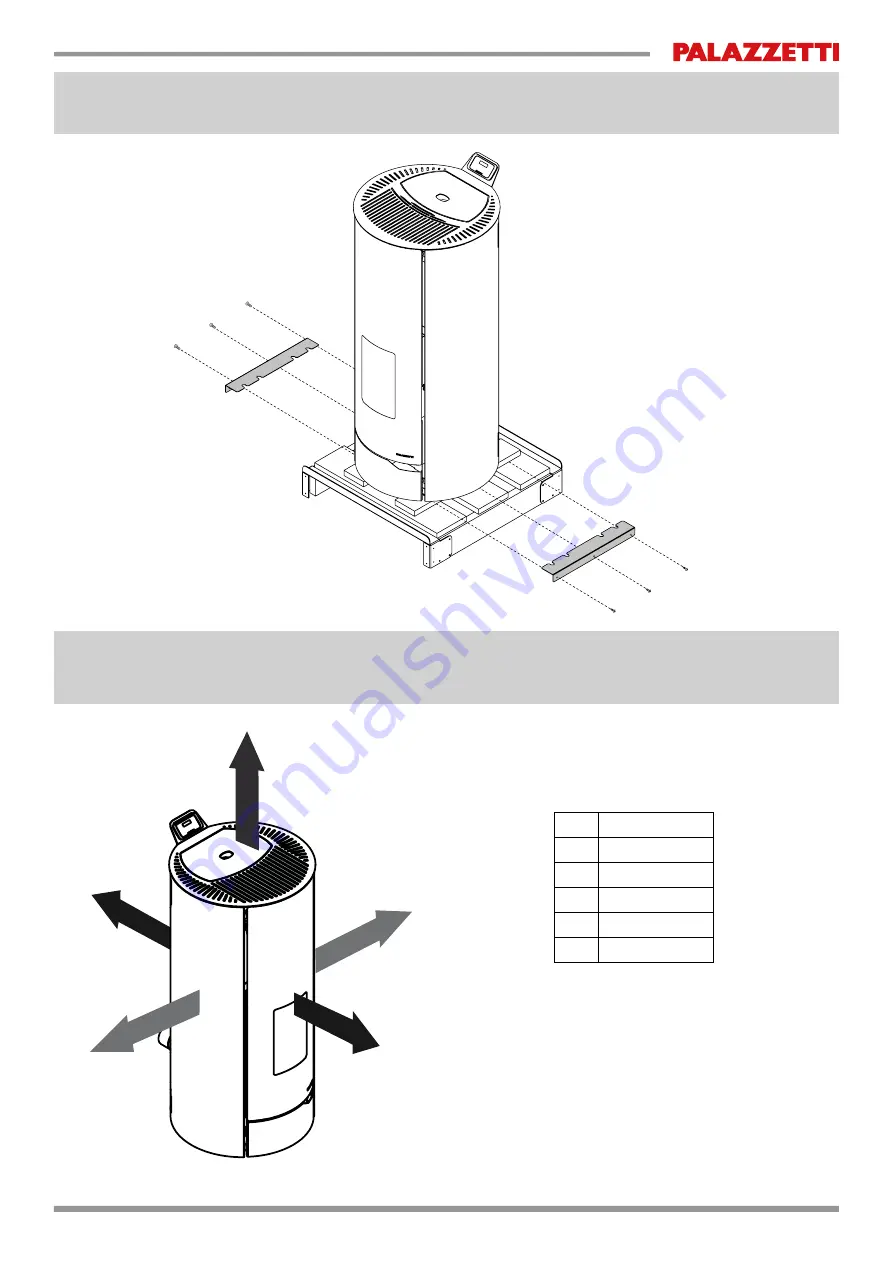 Palazzetti 805803240 Скачать руководство пользователя страница 3