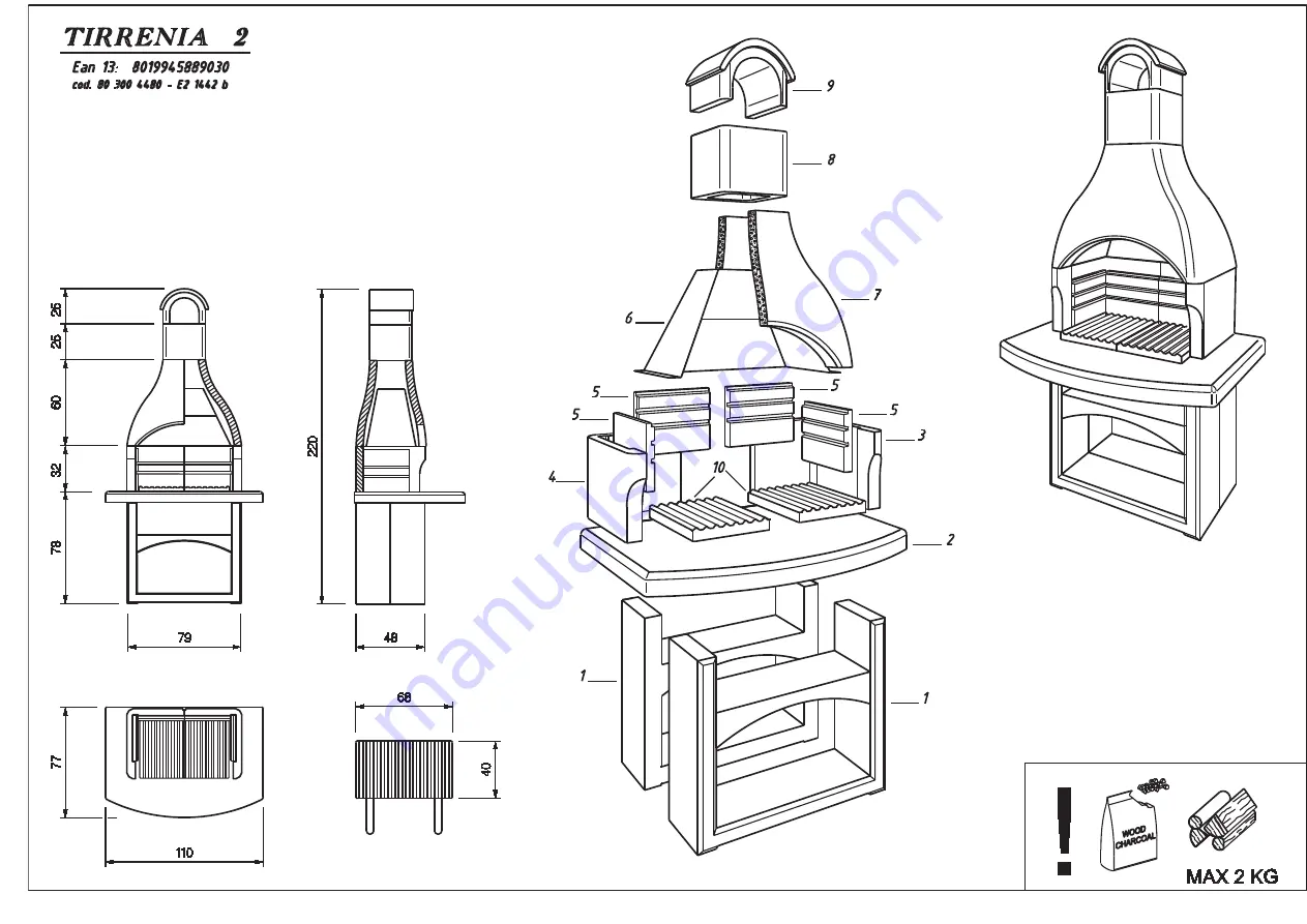 Palazzetti Aleria 2 Assembly Instructions Manual Download Page 88