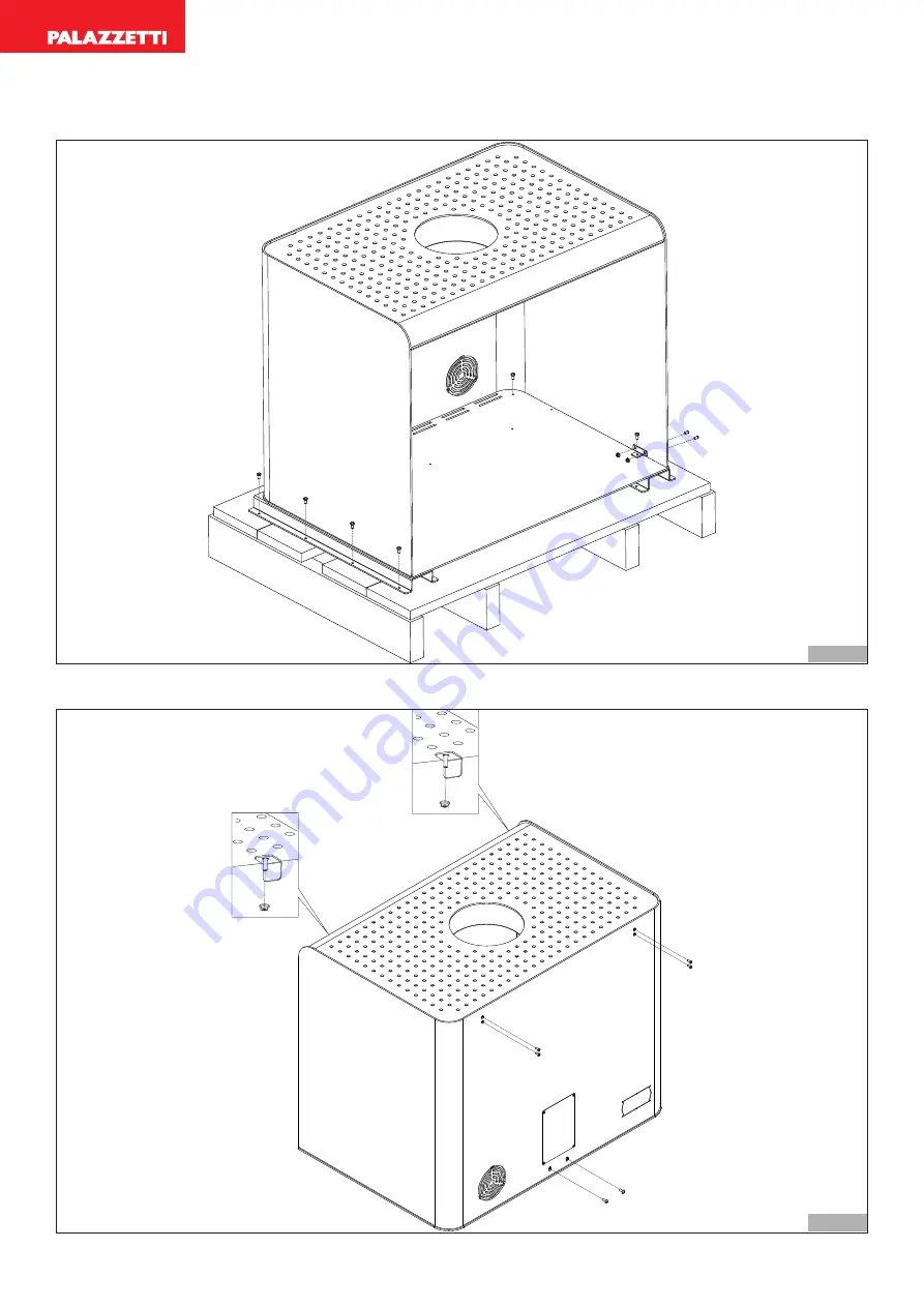 Palazzetti ASIA 70 Product Technical Details Download Page 54