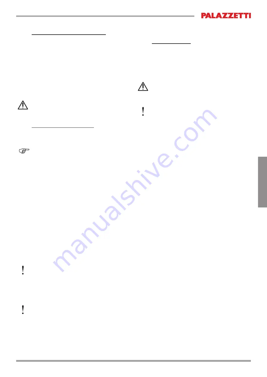 Palazzetti DORY v2 Instructions For Use And Maintanence Download Page 61