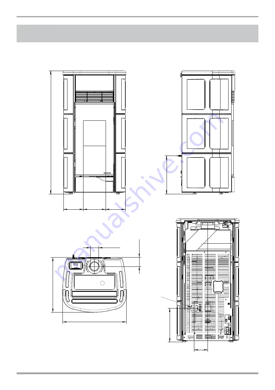 Palazzetti ECOFIRE ANNA U.S. Series Скачать руководство пользователя страница 11