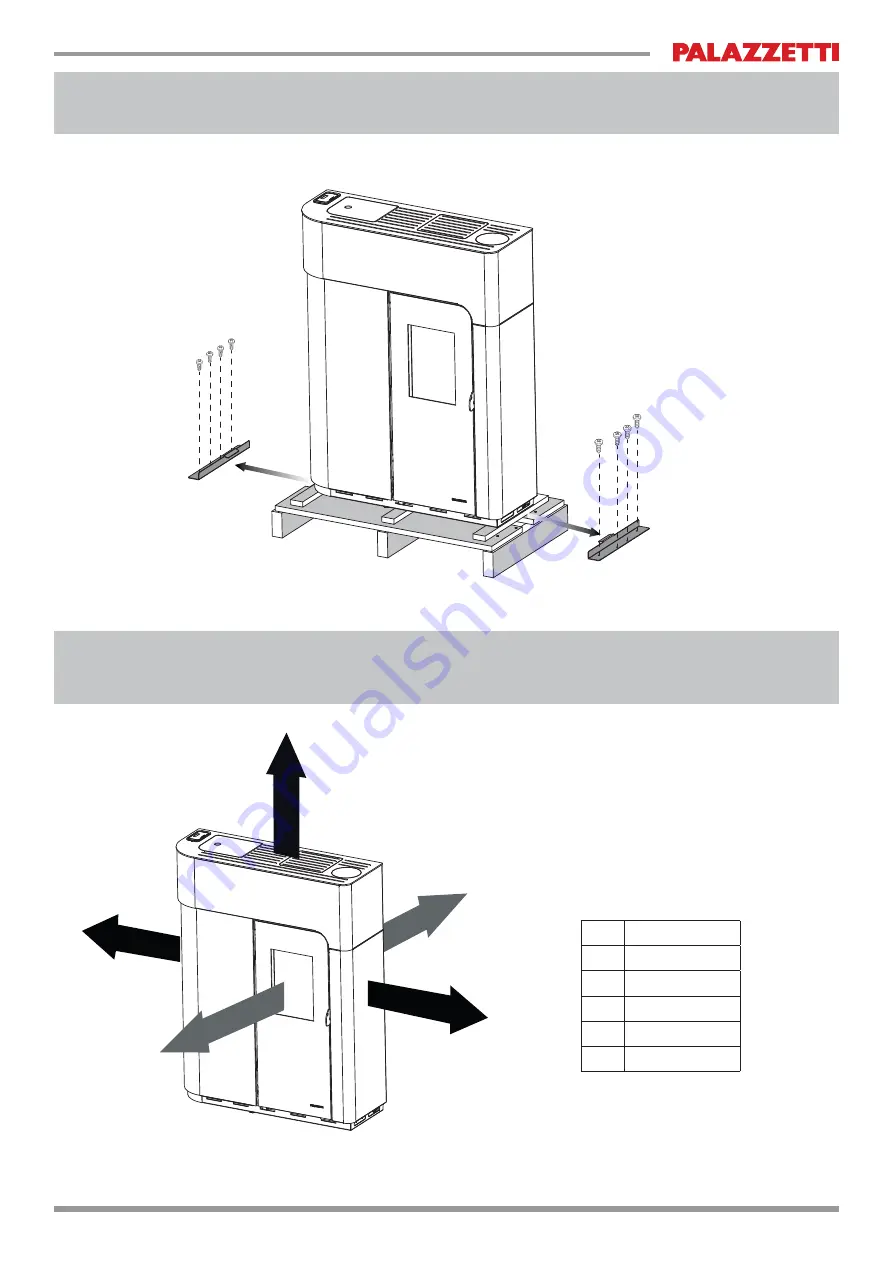 Palazzetti ECOFIRE ELISABETH IDRO Скачать руководство пользователя страница 3