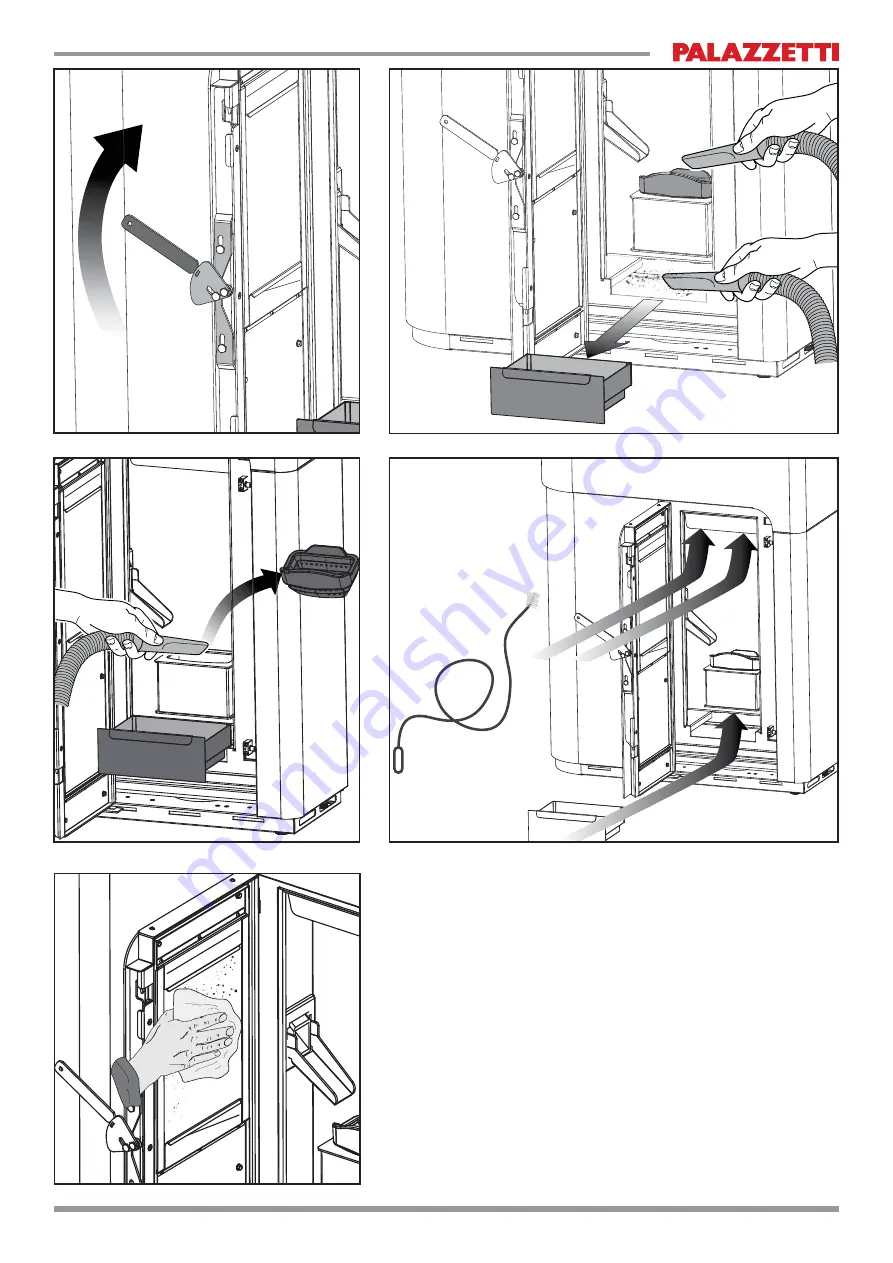 Palazzetti ECOFIRE GINGER IDRO Description / Cleaning / Technical Data Download Page 9