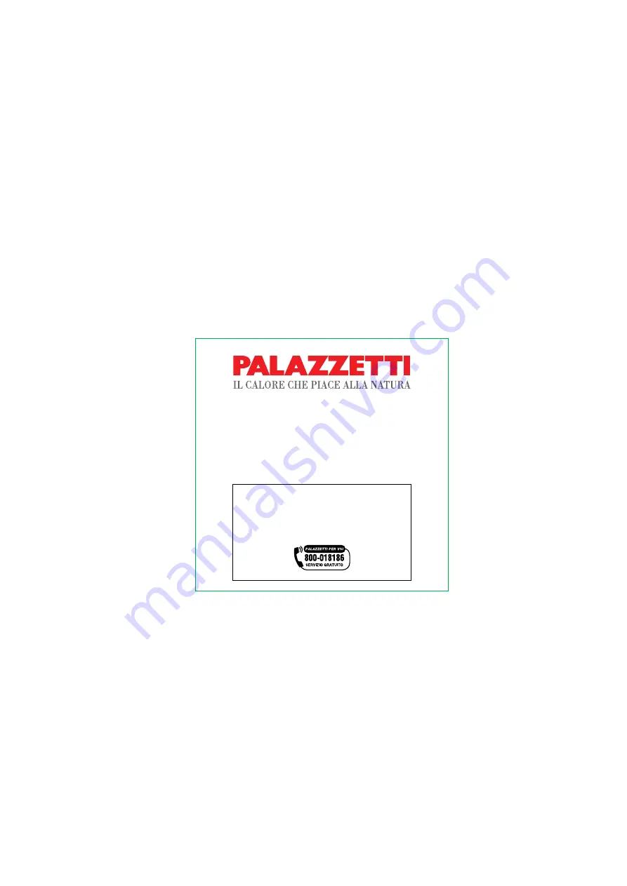 Palazzetti ECOFIRE INES Technical Description, User'S Manual Download Page 16