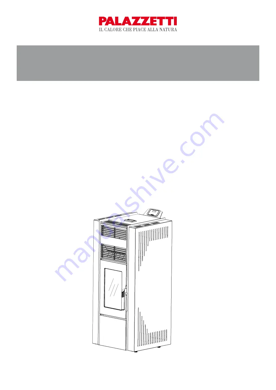 Palazzetti ECOFIRE JESSICA SILENT 8 KW Product Technical Details Download Page 1