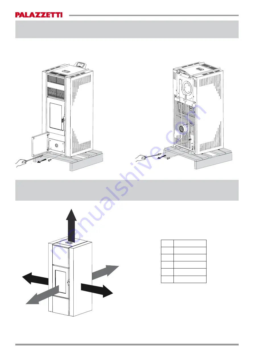 Palazzetti ECOFIRE JESSICA SILENT 8 KW Скачать руководство пользователя страница 2