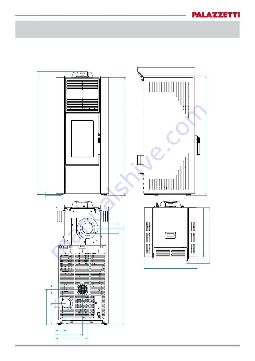 Palazzetti ECOFIRE JESSICA SILENT 8 KW Скачать руководство пользователя страница 11