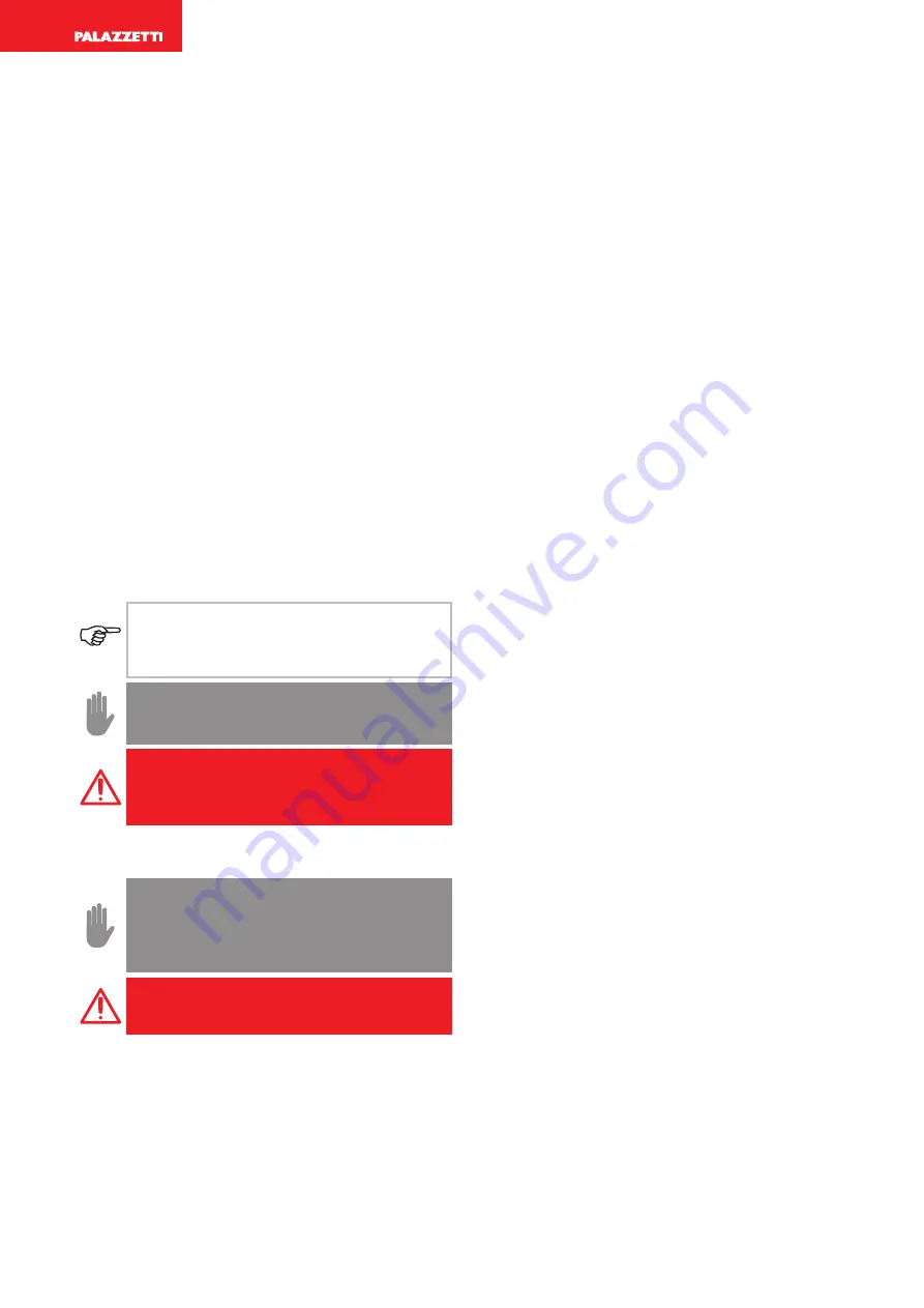 Palazzetti ECOFIRE MELITA 6 Installation Instructions And Maintenance Manual Download Page 36