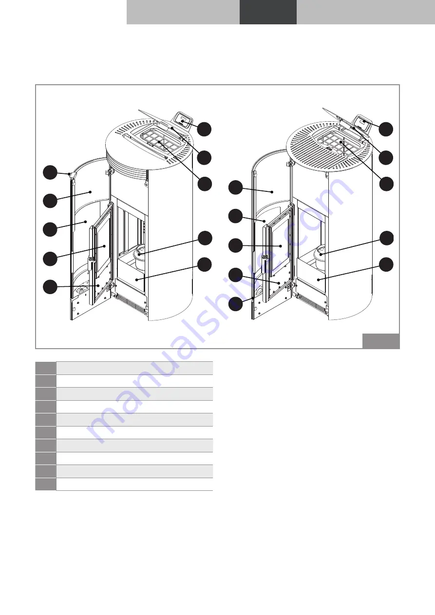 Palazzetti ECOFIRE MELITA 6 Installation Instructions And Maintenance Manual Download Page 75