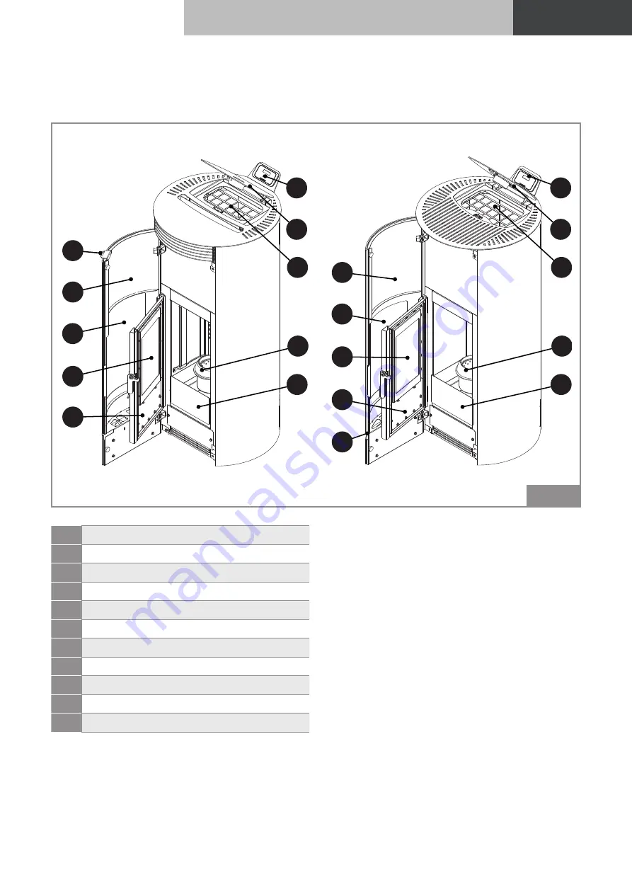 Palazzetti ECOFIRE MELITA 6 Installation Instructions And Maintenance Manual Download Page 137