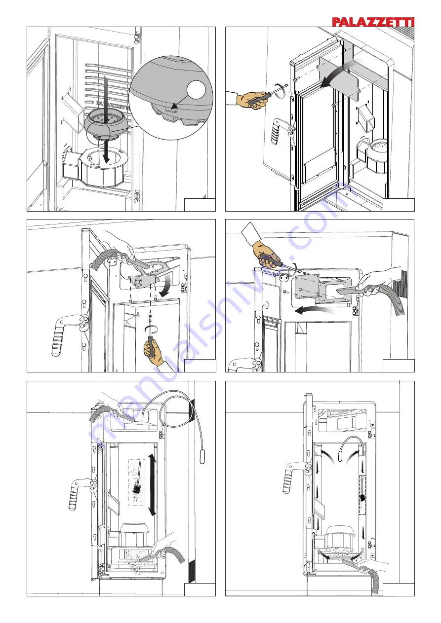 Palazzetti ECOFIRE MICHELLE Description / Cleaning / Technical Data Download Page 15