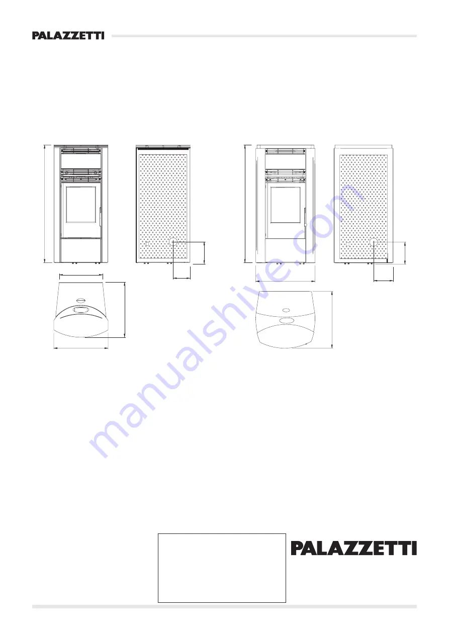 Palazzetti ECOFIRE MINNIE Instructions For Use And Maintenance Manual Download Page 82