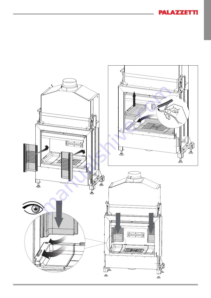 Palazzetti ECOMONOBLOCCO WT 78F N Installation And Maintenance Manual Download Page 17