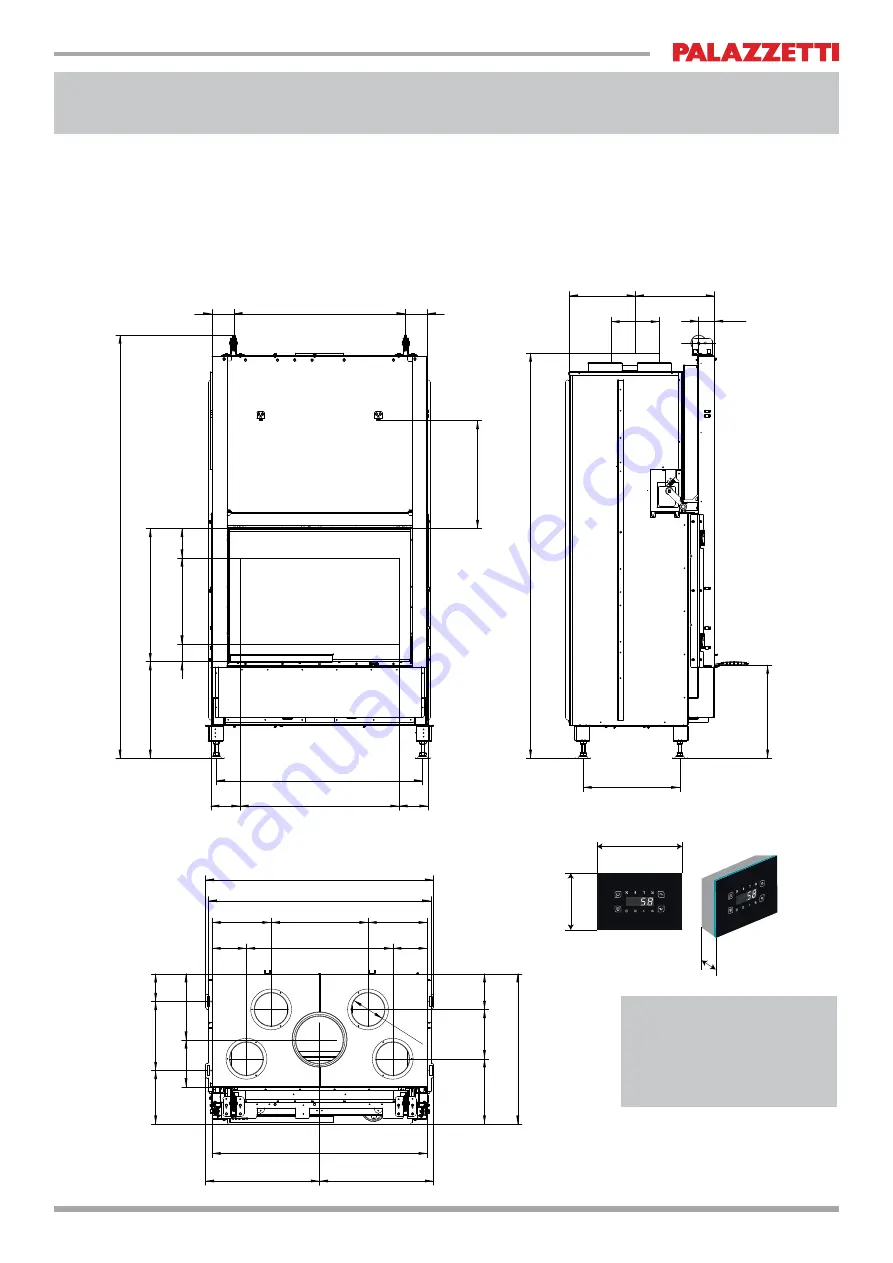 Palazzetti ECOMONOBLOCCO WT 78F V Description / Cleaning / Technical Data Download Page 7