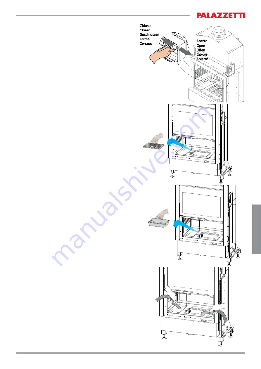 Palazzetti ECOMONOBLOCCO WT 78F V Description / Cleaning / Technical Data Download Page 35