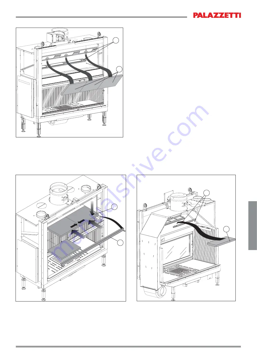 Palazzetti Ecomonoblocco Instructions For Use And Maintenance Manual Download Page 107