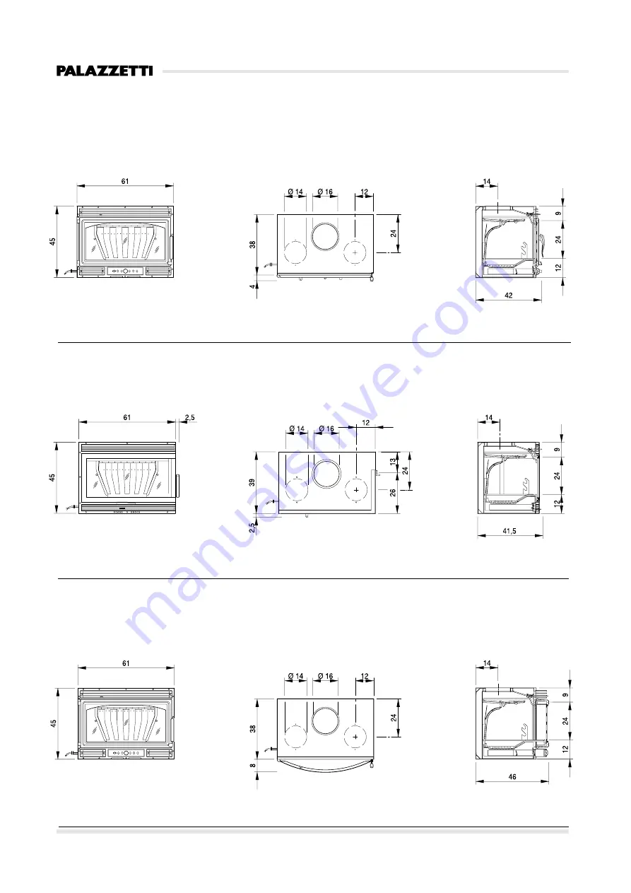 Palazzetti ecopalex 70 Instructions For Use And Maintenance Manual Download Page 50