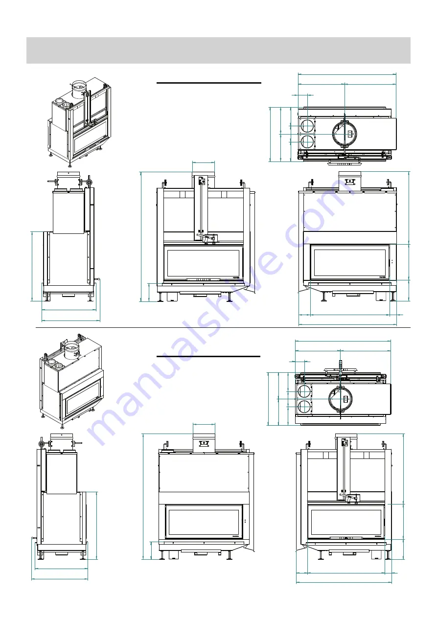 Palazzetti Magnofix Series Product Technical Details Download Page 9