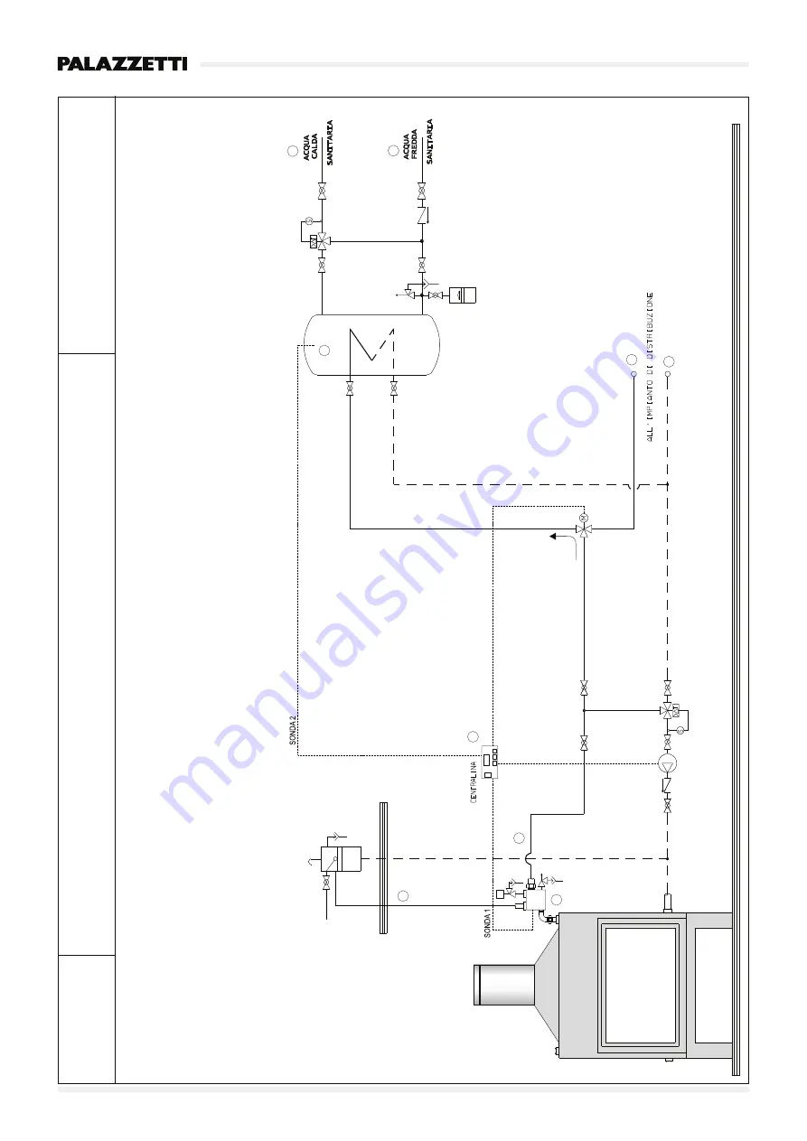 Palazzetti MBL TERMOPALEX 78 Instructions For Use & Maintenance Download Page 54