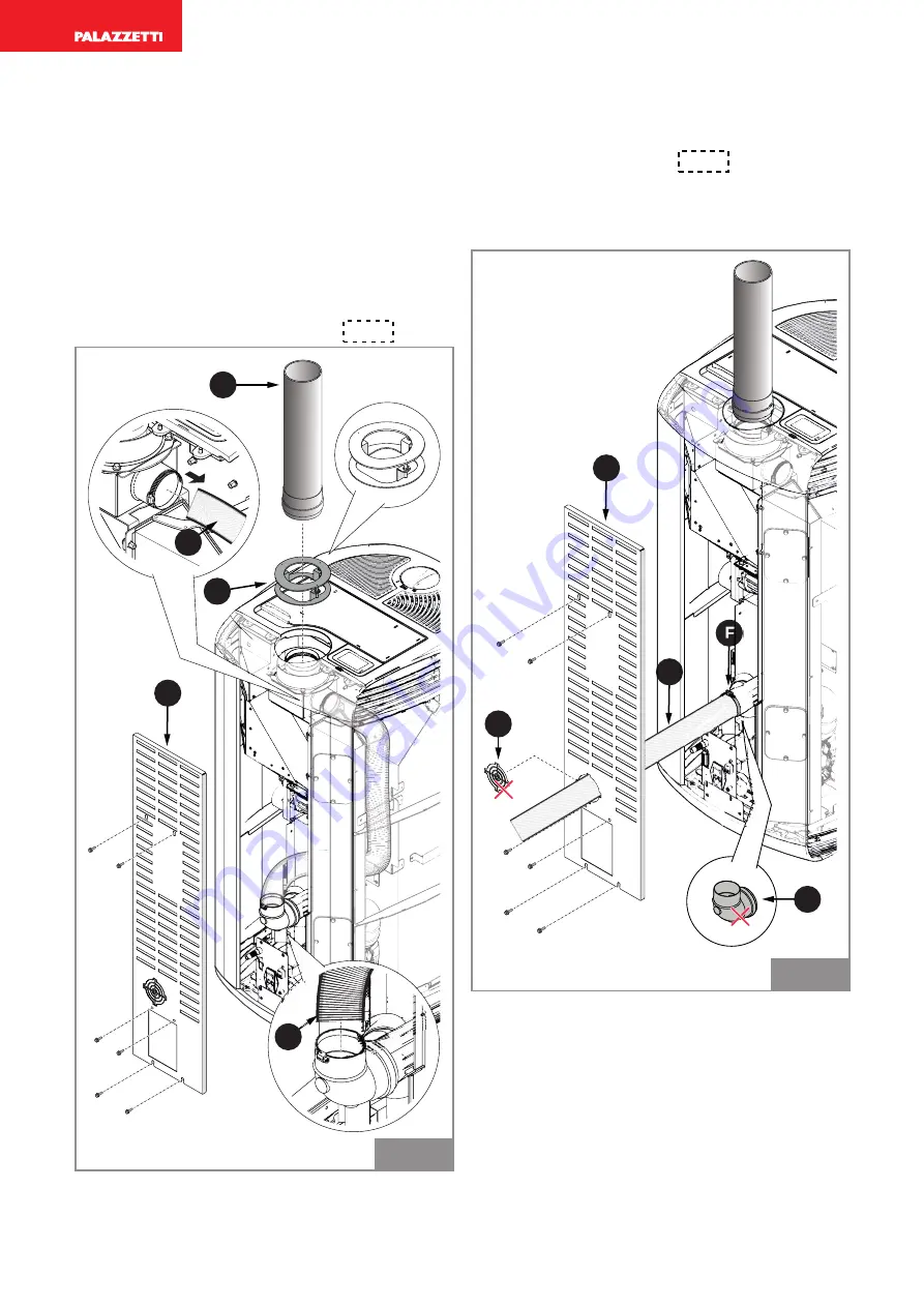 Palazzetti MEGHAN Installation And Maintenance Manual Download Page 20