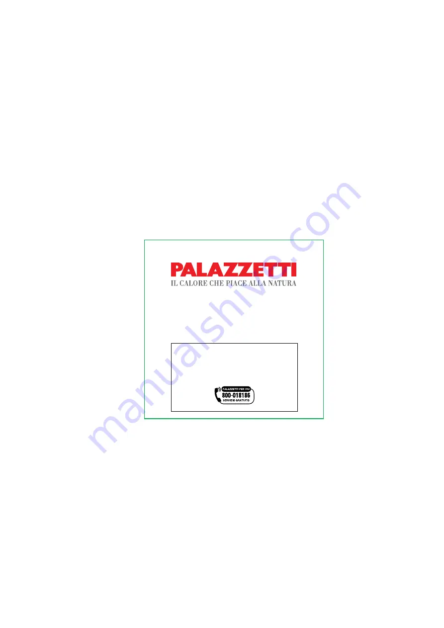 Palazzetti NANCY Product Technical Details Download Page 8