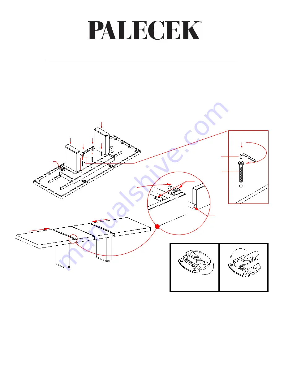 PALECEK BRODERICK 747069 Assembly Instructions Download Page 2